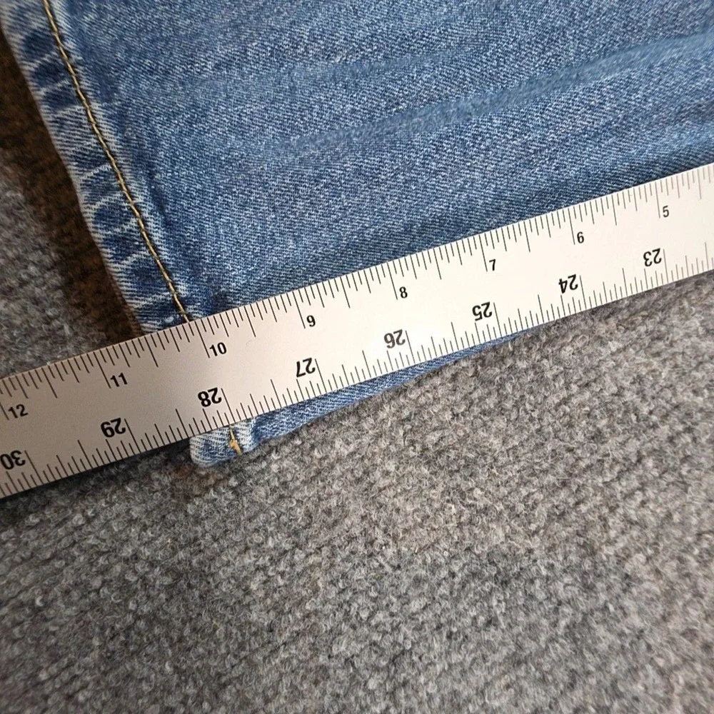 Levis 511 Jeans Mens 36x30 Blue Medium Wash Slim Straight Denim Pants Casual